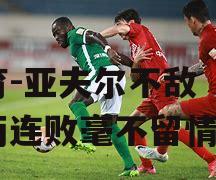亚夫尔不敌历尔，两连败毫不留情